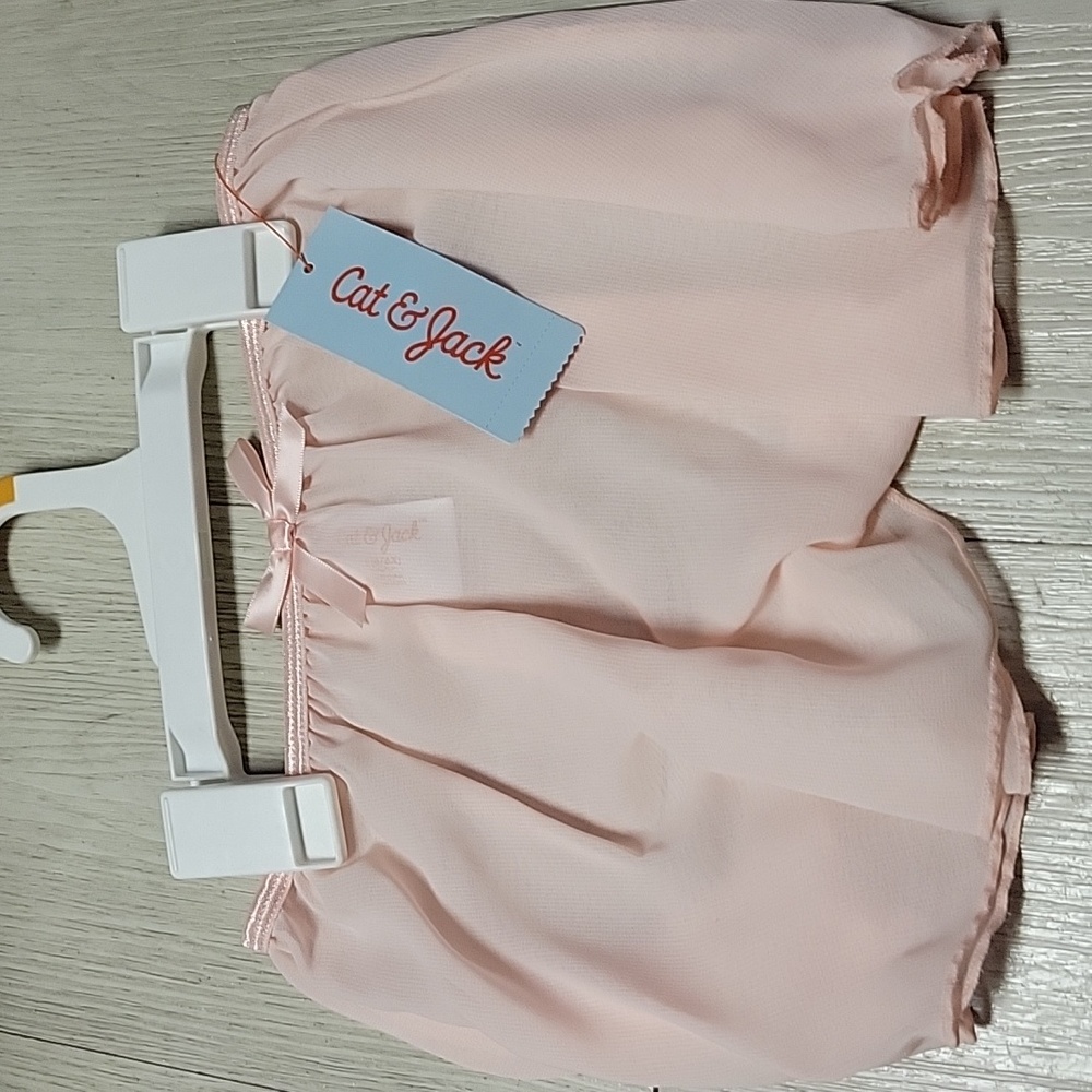 Girls pink skirt
